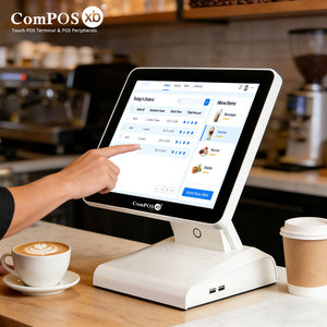 เครื่องบันทึกเงินสดอิเล็กทรอนิกส์ราคาโรงงานถูก ขายส่งระบบ POS เครื่อง POS อัจฉริยะพร้อมซอฟต์แวร์ สำหรับซูเปอร์มาร์เก็ตขนาดใหญ่ ร้านกาแฟ - Product Image 1