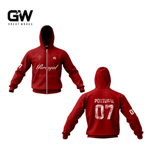 Sudadera Unisex Essentials <span class=keywords><strong>Fear</strong></span> of Goods, Ecológica, Transpirable, Sudadera Holgada con Capucha, Bordada para Impresión Puff - Product Image 4