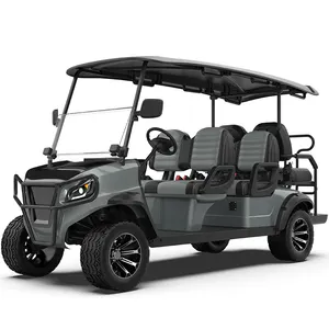 Street Legal 2+2 4 Seats Electric Scooter Off-road 4 Wheel 4 Passenger Mini Electric Golf Cart On Sale