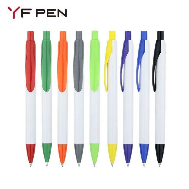 Wholesale Logo Imprint Cheap Price Simple Pens Ballpoint Promotional Pen