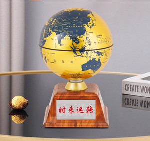 Tự Động Tự Xoay Abs Năng Lượng Mặt Trời Powered Giáo Dục Thế Giới <span class=keywords><strong>Globe</strong></span> 10.6X17Cm Máy Tính Để Bàn Địa Lý Trang Trí Cho Sinh Viên - Product Image 5