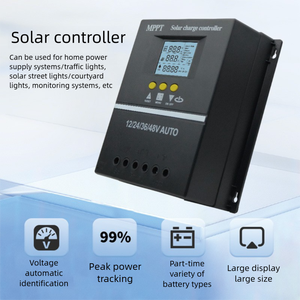 XZJ 12V, 24V, 36V, 48V Intelligent <strong>Charger</strong>, Intelligent <strong>Controller</strong>, 100A, 80A, 60A Intelligent MPPT <strong>Solar</strong> <strong>Controller</strong> - Product Image 3