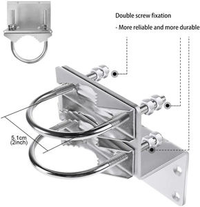 Poste de Montaje para Antena de 30 cm de Diámetro, Mástil de 38 mm para Antena Celular 4G LTE Omnidireccional para Exteriores, Soporte de Pared - Product Image 5