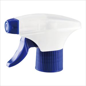 Blue/<strong>white</strong> PP Plastic Tigger <strong>Sprayer</strong> 28/410 Double Cover <strong>Trigger</strong> <strong>Sprayer</strong> With Tube - Product Image 1