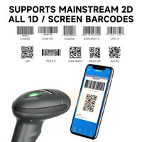 Henex Çok Satan 1D 2D Bluetooth Barkod Okuyucu Kablosuz QR Ucuz Özel Kablosuz Fiyat Lojistik Android Barkod Okuyucu