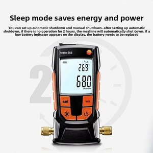 Manómetro Digital de Vacío High Testo 552, Medidor Electrónico de Presión Absoluta Negativa - Product Image 4