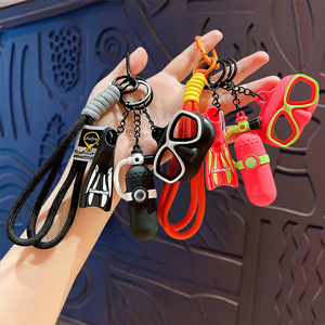 <b>Creative</b> Diving Keychain Set With Oxygen Tank Fins Goggles Pendant For Bag Or Keyring Small <b>Gift</b> Eco Friendly PVC Material - Product Image 1