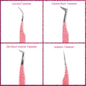 Pincettes d'extension de <span class=keywords><strong>cils</strong></span> à prise parfaite 75 90 degrés - Product Image 6