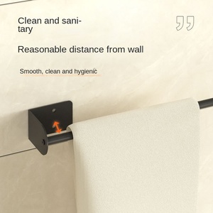 Support de stockage de films de conservation en métal mural support de mouchoirs de cuisine cintre en papier absorbant l'huile support magnétique pour l'organisation - Product Image 5