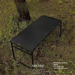 Folding <b>Camping</b> <b>Table</b> Portable Outdoor Tactical IGT <b>Table</b> With Hydraulic Rod Multifunctional - Product Image 3