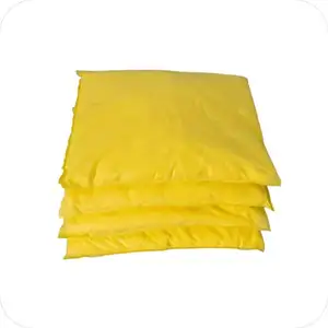 Almohadas absorbentes de agua y aceite universales amarillas de alta absorción