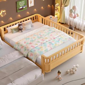 Base <span class=keywords><strong>de</strong></span> Cama Moderna <span class=keywords><strong>de</strong></span> Madera Maciza <span class=keywords><strong>de</strong></span> Shandong <span class=keywords><strong>de</strong></span> Tamaño Completo con Barandillas Laterales Desmontables <span class=keywords><strong>de</strong></span> 18.5 Pulgadas <span class=keywords><strong>de</strong></span> Altura <span class=keywords><strong>para</strong></span> Niñas - Product Image 1