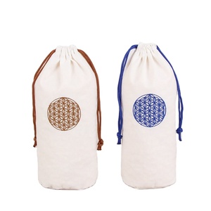 Bolsas para velas y almacenamiento de Navidad, con diseño de animales, cierre de cremallera, asas de cuerda de algodón y lona, personalizables, ecológicas y con relieve - Product Image 1