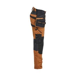 BLAKLADER - 197011494099C48 Craftsman <b>trousers</b> in 2-way <b>stretch</b> Rust/<b>Black</b> - EAN 7330509950388 WORK <b>TROUSERS</b> CARGO WORK <b>TROUSERS</b> - Product Image 5