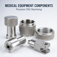 Pièces de fraisage CNC de précision pour équipement médical, acier inoxydable sur mesure pour composants mécaniques usinés