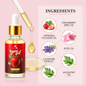 OEM Female Health Care Yoni Oil and Intimate Fragrance Essence Vaginal Healthcare Natural Rose Herbal Products <strong>Essential</strong> Oils - Product Image 2