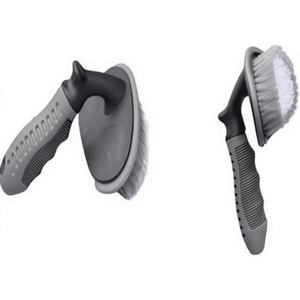 Brosse à pneus Cs 02t, outil de nettoyage de voiture pour roues et jantes de véhicule - Product Image 1