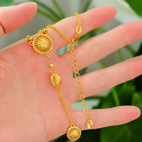 Nouveau collier à pampilles en filigrane doré de style chinois pour femmes - Design hortensia ajouré, chaîne en bambou de style ethnique, luxe léger