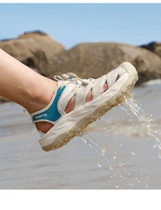 Summer Sea Lake Nouvelles chaussures <span class=keywords><strong>de</strong></span> sport pour hommes et <span class=keywords><strong>femmes</strong></span> <span class=keywords><strong>Sandales</strong></span> à lacets respirantes <span class=keywords><strong>Sandales</strong></span> <span class=keywords><strong>de</strong></span> <span class=keywords><strong>randonnée</strong></span> d'extérieur décontractées Jogging <span class=keywords><strong>Sandales</strong></span> - Product Image 2