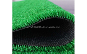 Valla de césped artificial PP desechable suministrada por fábrica, altura de pila de 10mm para sitios de construcción, jardines deportivos para uso en gimnasio de fútbol - Product Image 3