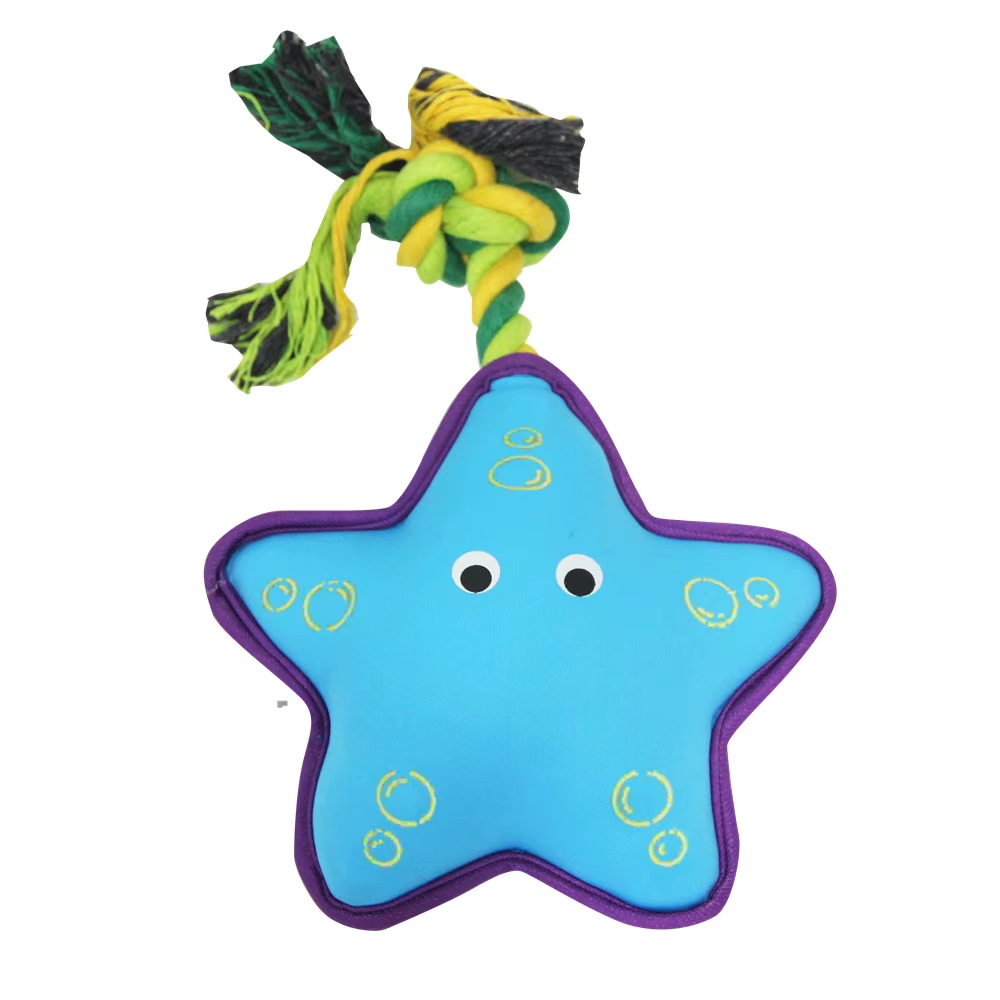 Starfish with cotton rope