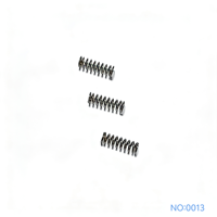 Ressort de compression industriel personnalisé de haute qualité, à spirale gauche, en acier inoxydable, fil de 0,38 mm, 0,38*3,05*9,5 mm