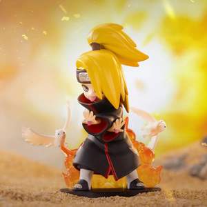 100% authentique, 10 pièces/ensemble, figurines d'anime de la série Naruto Shippuden <span class=keywords><strong>Akatsuki</strong></span>, boîte mystère, figurines de collection, Deidara <span class=keywords><strong>Itachi</strong></span>, mini jouets en PVC - Product Image 3