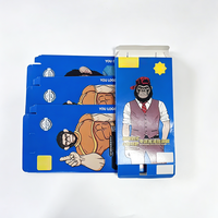 Boîtes d'emballage en papier enduit écologiques de qualité supérieure, personnalisées en gros, pour protecteurs d'écran de téléphone portable en verre, emballage de vente au détail