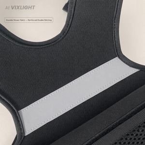Gilet lesté unisexe réglable, réfléchissant, respirant, léger, <span class=keywords><strong>pour</strong></span> l'entraînement, la course, la gym, le sport et l'<span class=keywords><strong>exercice</strong></span> - Product Image 4