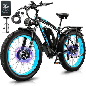 Bicicleta de Montaña KETELES K800 para Adultos, con Doble Motor de 2000W, Neumáticos Anchos, Batería de Litio de 23AH, Disponible en Almacén de la UE - Product Image 5