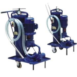 Filtre à huile hydraulique Honggang 16L, purificateur d'huile portable pour le nettoyage et la décontamination - Product Image 1