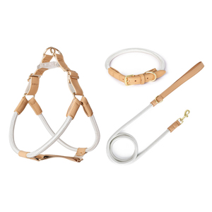 Conjunto de arnés y correa de nailon para perros, Stock ajustable, fabricación de diseñador al por mayor, cuerda pequeña y grande, <span class=keywords><strong>Collar</strong></span> para mascotas, accesorios - Product Image 1