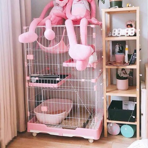 Gabbia per cani a <span class=keywords><strong>3</strong></span> strati gabbia per gatti in metallo filo gatto casa per animali domestici in vendita YD192 - Product Image 2