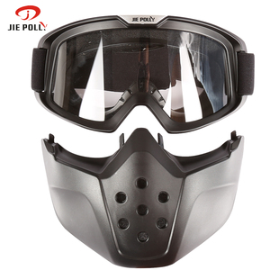 JIEPOLLY <span class=keywords><strong>Occhiali</strong></span> di Sicurezza Personalizzati con Logo, <span class=keywords><strong>Occhiali</strong></span> <span class=keywords><strong>da</strong></span> Corsa per Moto, <span class=keywords><strong>Occhiali</strong></span> <span class=keywords><strong>da</strong></span> Motocross, <span class=keywords><strong>Occhiali</strong></span> Sportivi, Maschera Facciale - Product Image 3