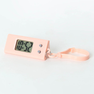 Horloge simple, porte-clés portable, couleur macaron, examen post-diplôme, questions, affichage de l'heure et de la date, table électronique - Product Image 4