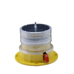 TY32S ICAO Flashing solar powered obstruction light,Aviation obstacle light,LED obstruction light