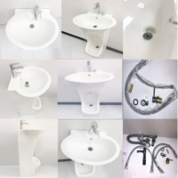 Station de lavage musulmane noire Wudu Wash Foot élément de main Salle de bain Bassin marchandise Ablution lavabo Double Deck produit chaise