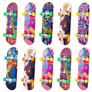 Jouets anti-stress : Mini skateboards à doigts en plastique, skateboards à doigts pour enfants, ensemble populaire - Product Image 4