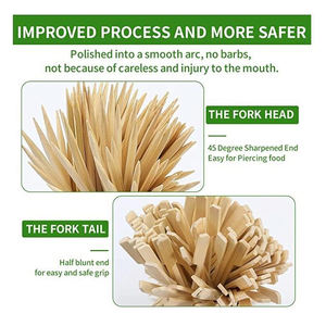 Barbacoa de bambú desechable <span class=keywords><strong>natural</strong></span> 100%, muestra gratis, palitos de barbacoa, pinchos de madera para palitos de bambú desechables - Product Image 3