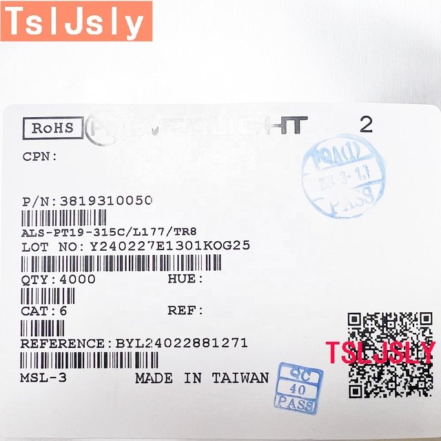 TSLJSLY ALS-PT19-315C/L177 0603 LED ambient light sensor integrated circuit chip diode transistor LEDSMD ALS-PT19-315C/L177/TR8