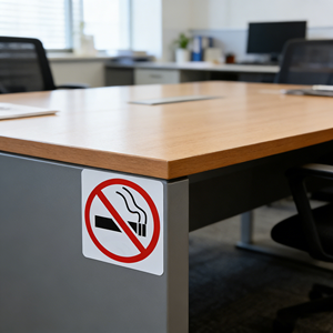 Impresión de Señales de Prohibido Fumar, Etiquetas Adhesivas Resistentes al Agua - Product Image 3
