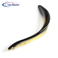 Bass Master 30cm 58.7g leurre d'anguille simulé appât de pêche artificiel souple