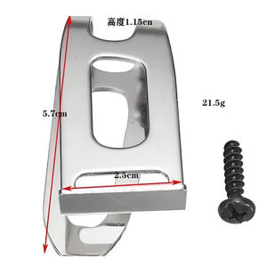 Stainless Steel Belt <b>Hook</b> 5.7cm Length With Screw For Power <b>Tool</b> Belt Accessory Home Use - Product Image 1