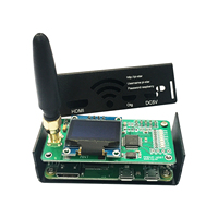 Módem de voz digital MMDVM, pantalla OLED, carcasa de aluminio Raspberry Pi Zero W, antena portátil para DMR/D-Star/YSF Hotspot WLan