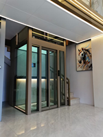 Ascenseur hydraulique compact économique pour villa, conception sans fosse, installation facile, idéal pour villas privées