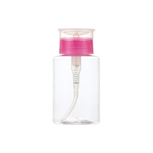 Flacon pompe en plastique 100ml 120ml 150ml 200ml pour dissolvant de vernis à ongles, distributeur de liquide, conteneur vide pour démaquillant de salon - Product Image 5