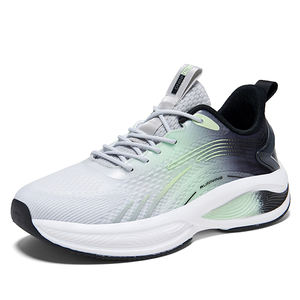 Fabricantes de zapatos deportivos de <span class=keywords><strong>Vietnam</strong></span>, zapatillas de deporte informales a la moda para hombre, zapatos superligeros de malla para correr para mujer US 13 EU 47 - Product Image 1