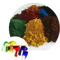 Revêtement de coulée en céramique de béton de brique de couleur avec pigment inorganique oxyde de fer fabricants rouges pigments d'oxyde de fer en gros