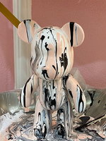 2023 nouvelle brique fluide en PVC souple ours mignon ours en brique fluide pour enfants et adultes