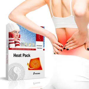 ladies self heating hot warm womb pad paste menstrual cramp period pain relief adhesive body warmer patch for cold weather